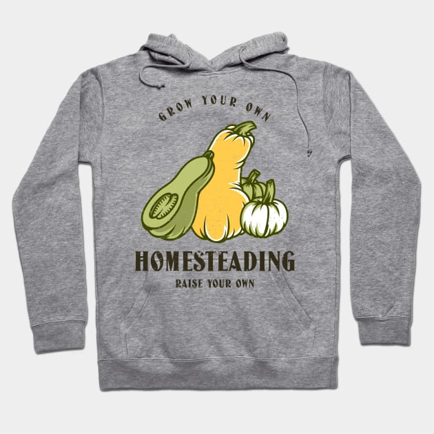 Homesteading Hoodie by Poggeaux